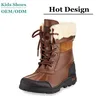 Australia Butte Leather Hiking Boot Worchester Youth Kid Boots