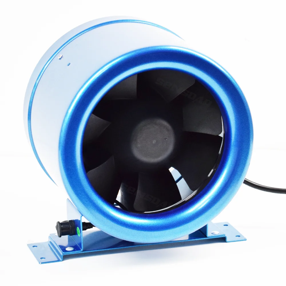Duct Booster Vent Fan, Inline, 110v -120v, Plastic - detail 34