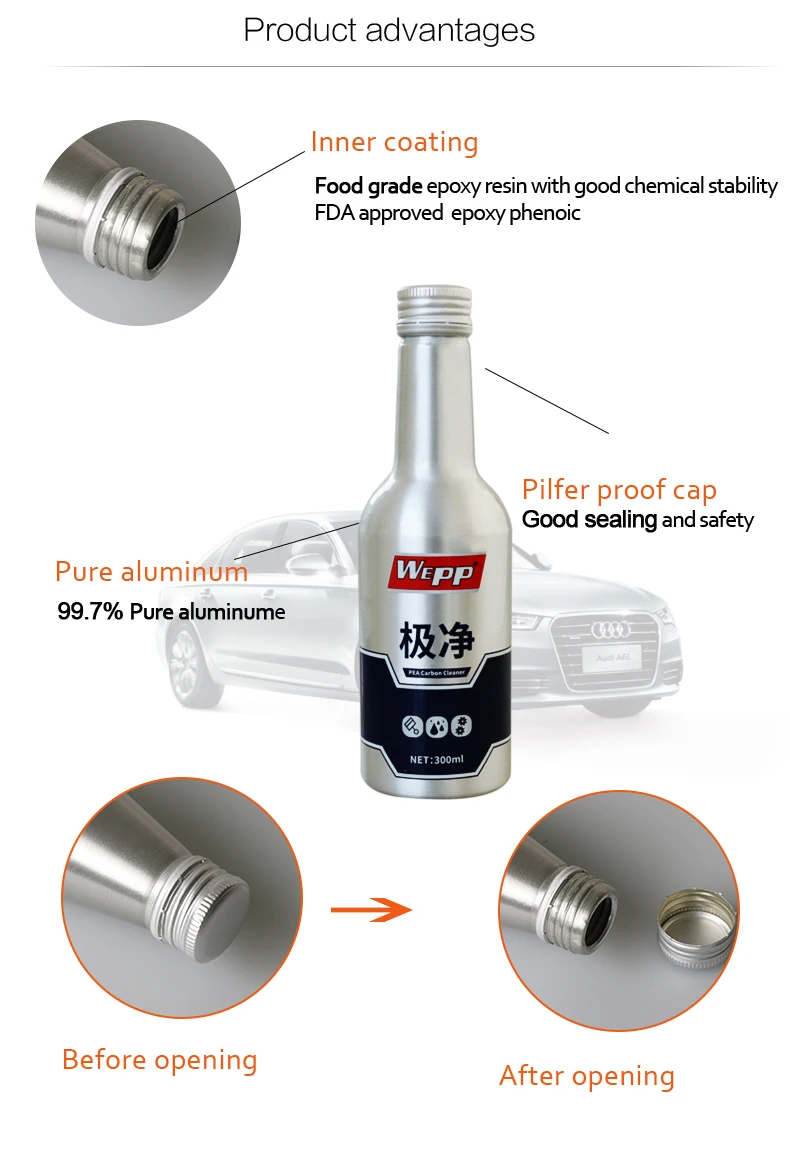 Hot Sale Aluminum Engine Oil Bottle With Custom Logo Buy Engine Oil