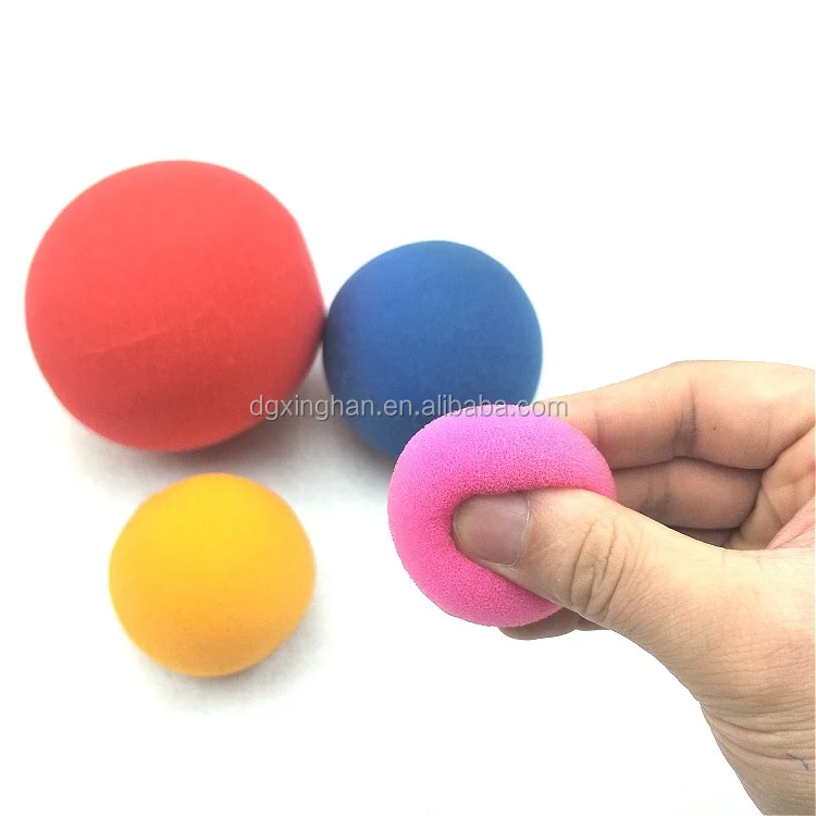 Mix Colors Sponge PU Magic Foam Balls - Stress Relief