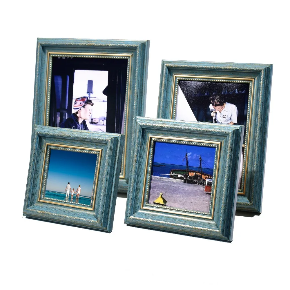 Cheap Picture Frame Wholesale Vintage 4x4 5x5 6x6 8x8 8x10 Picture