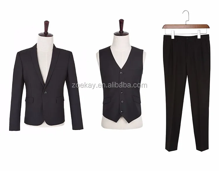 Groom Wedding Dress Latest Coat Pant Designs 3 Piece Coat Pant Men Suit