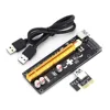 OEM Bitcoin mining PCI-E express1X to 16X Riser Card fpga mining rig pci-e riser powered