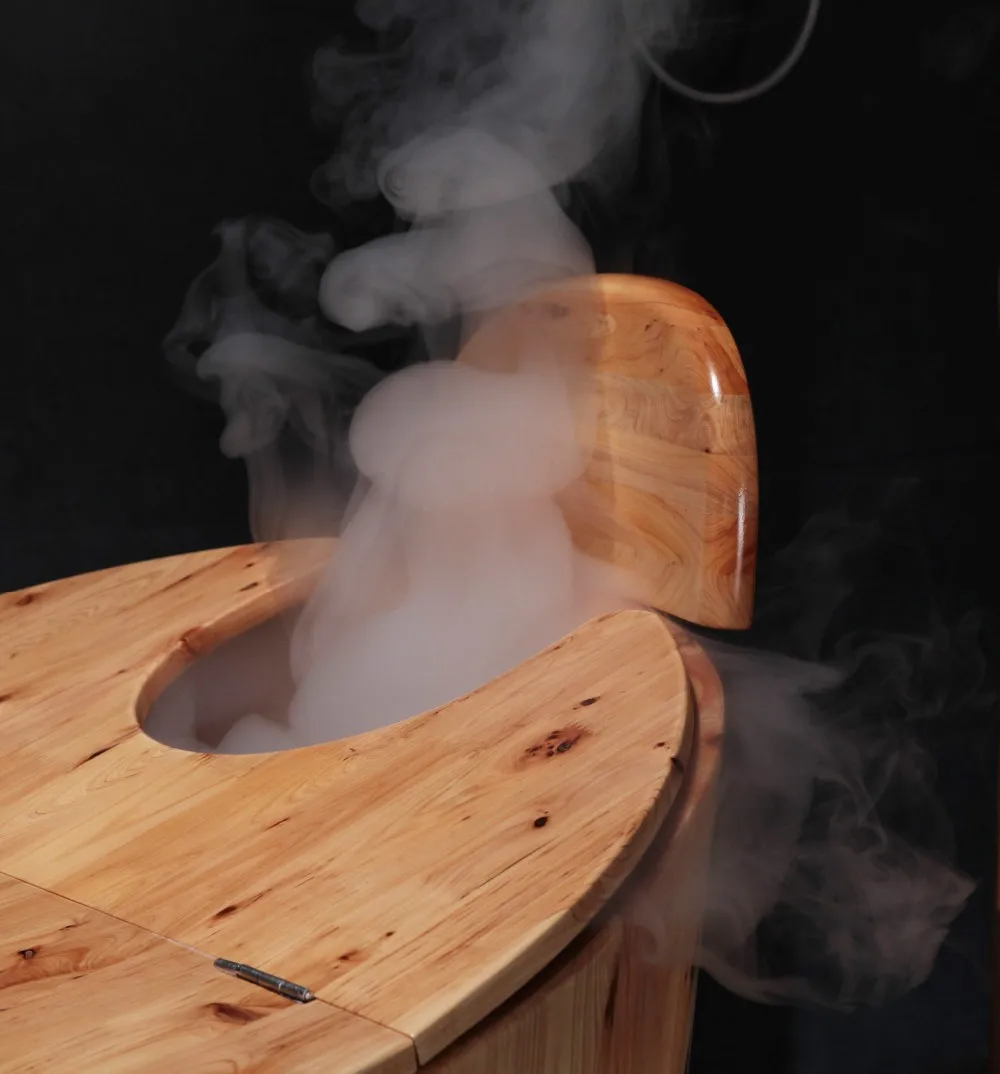 cedar steam bathtub wooden bathing barrel massage tub