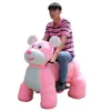 Battery and coin operated plush little bear model electric cars for adult and kids riding