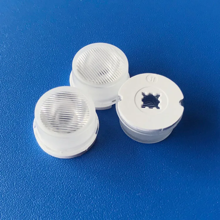 led pmma lenses 25x40 degree circular lens for wall washer