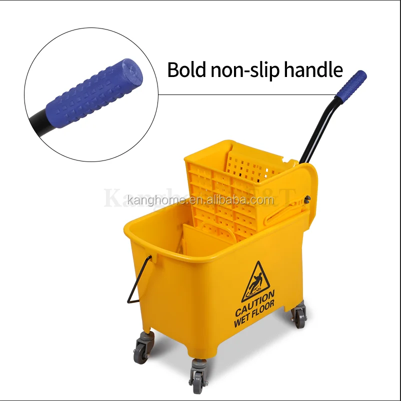 Hot Selling Heavy Duty Downpress Cleaning Mop Bucket And Wringer