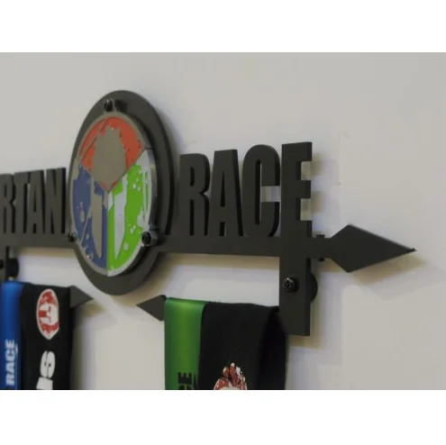 faite pour Spartan médailles Design USA Spartan Race Médaille Display Rack//Support race