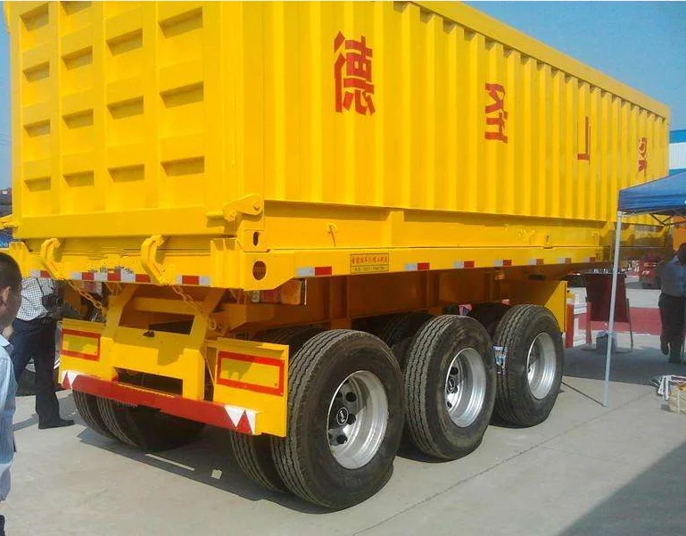 Shengxing Factory 2 Axles 50 Tons Dump Semi Trailer