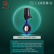 Wafer butterfly valve