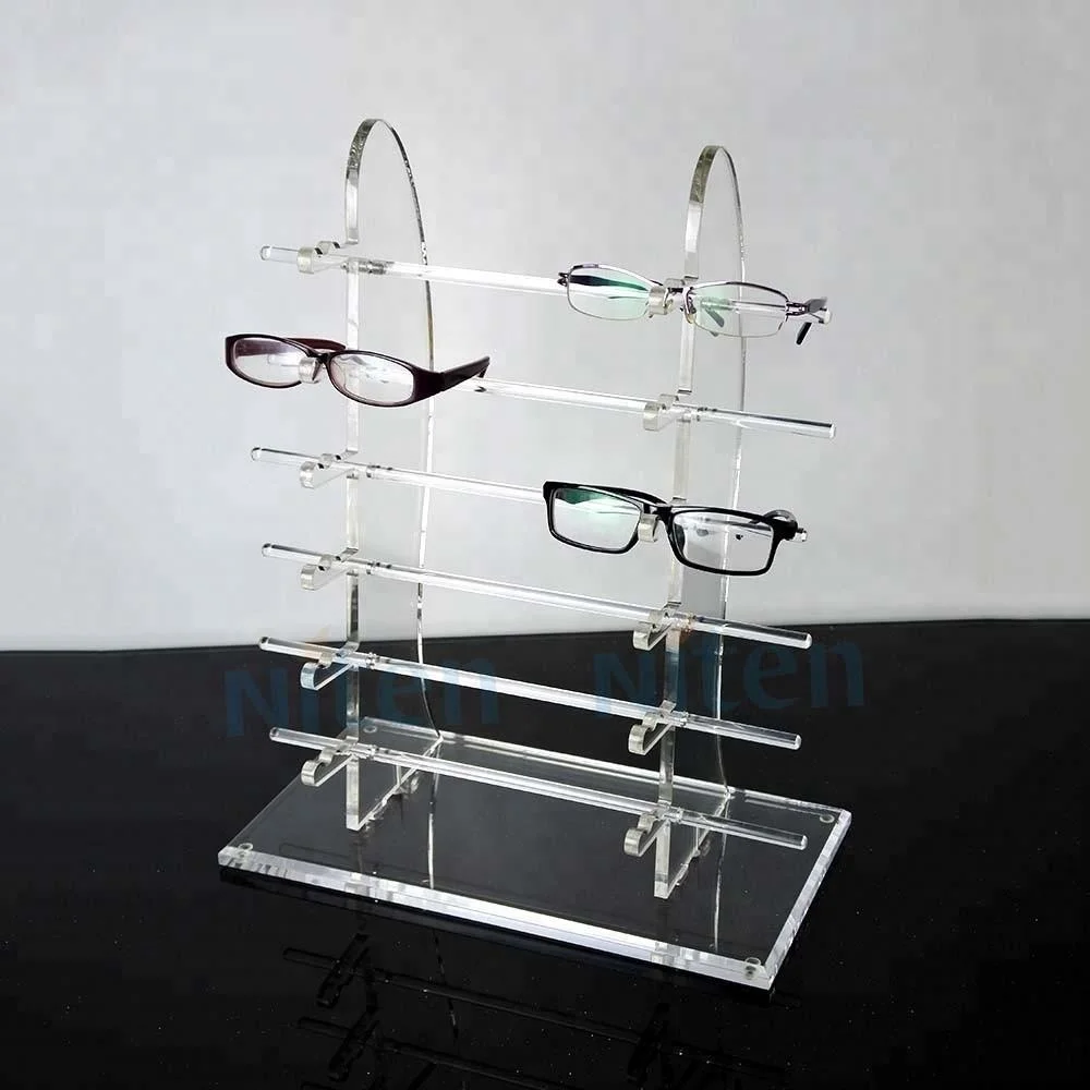 China Suppliers Supermarket Equipment Wooden Eyewear Display Stand