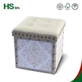 HStex home storage leather pouffe beautiful folding pouffe for shoes