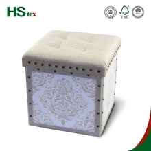 HStex home storage leather pouffe beautiful folding pouffe for shoes