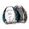 2019 spring fashion casual men baseball collar sport varsity jacket