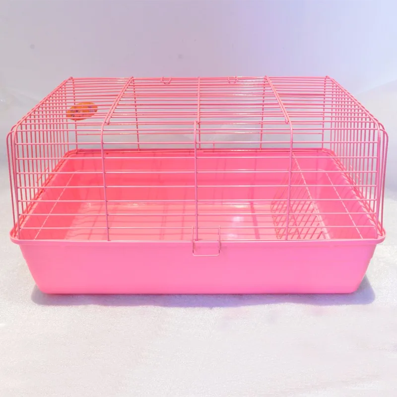 Commercial Wholesale Cheap Metal Breeding Rabbit Cage Plastic Tray