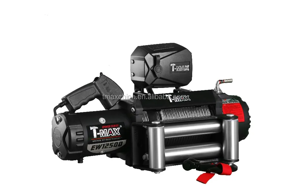 T-max X-power Offroad Winch 12500lbs Electric Winch With Wire Rope