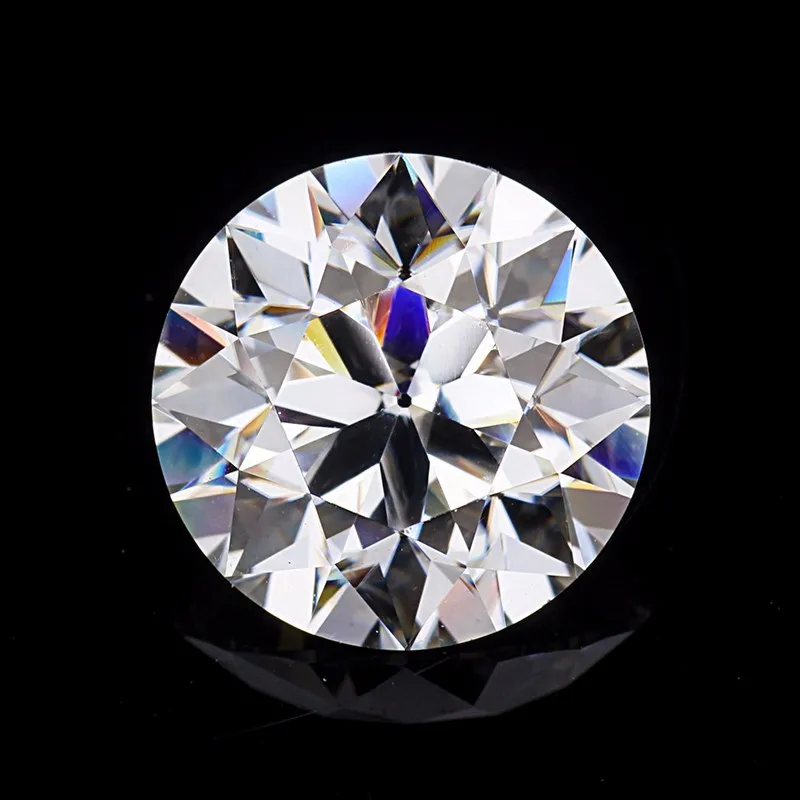 Wholesale White Melee Round Brilliant Cut 1mm Loose Moissanite Diamond ...