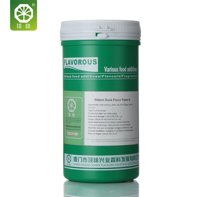 Natural bittern duck food flavoring paste