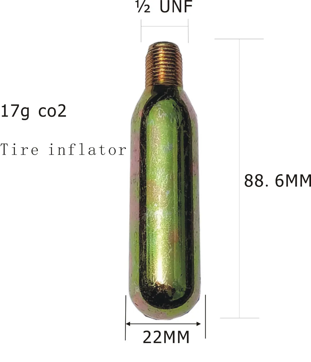 17g Co2 Cartridge Tire Inflator,17g Co2 17g Co2 Cylinder Buy 17g Co2