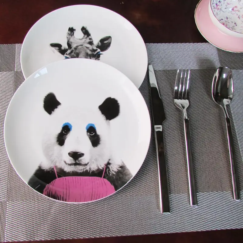 Food Face Dinner Plate China Tray Fresh Decor Dishes Plates China Food Tray Fresh Decor Dishes