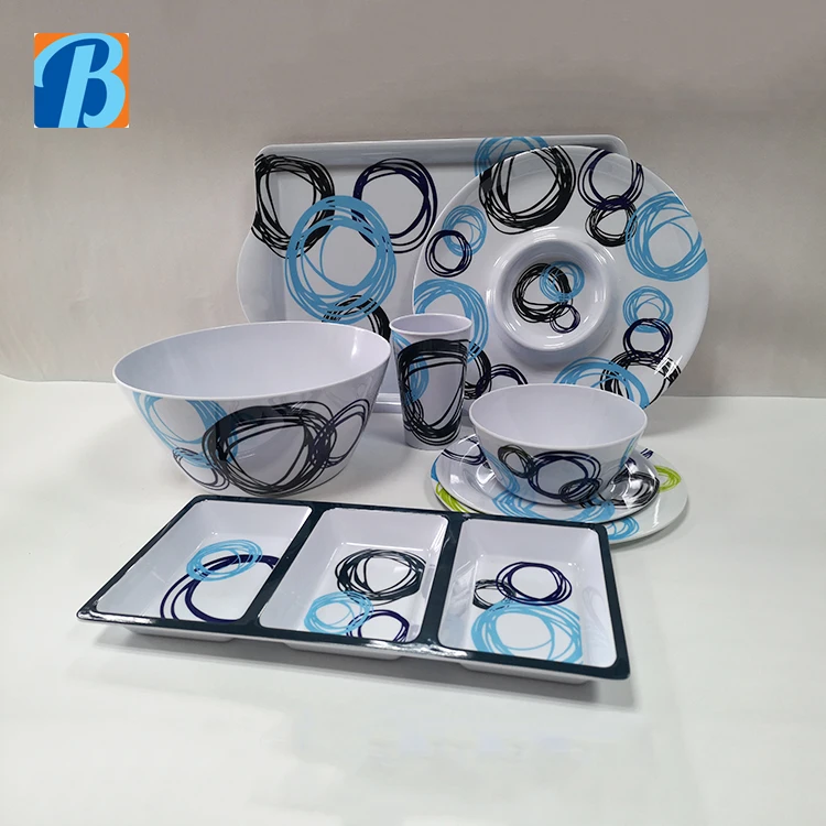 melamine dinnerware