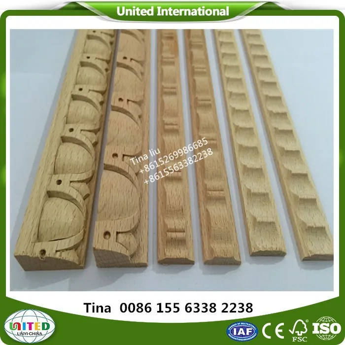 wood carve flower moulding wall decoration moulding