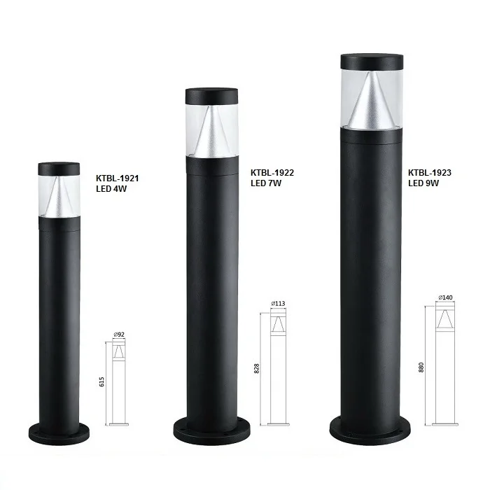 garden bollard light
