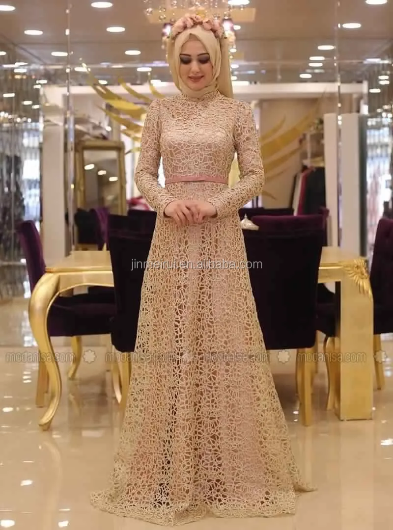 lace evening dresses with sleeves