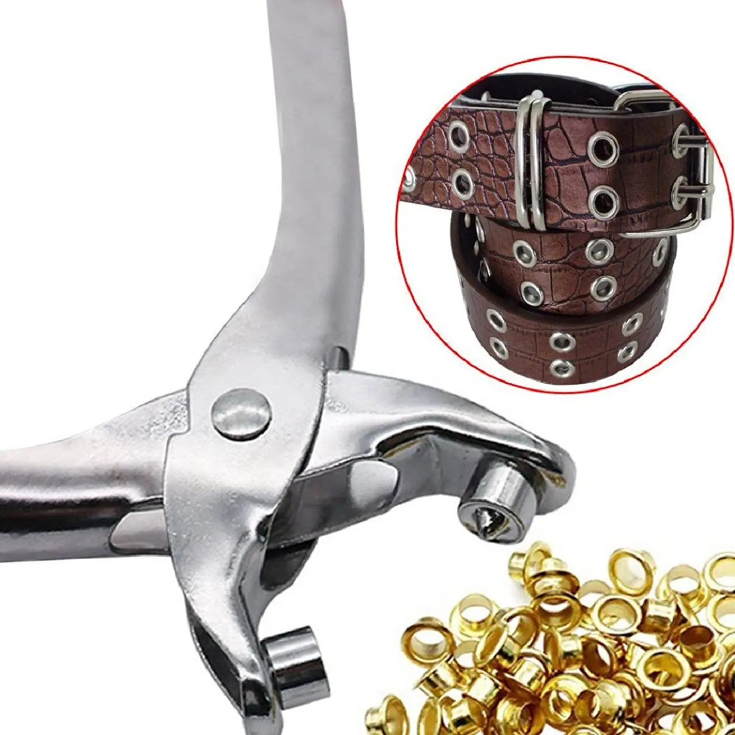 hole punch and eyelets