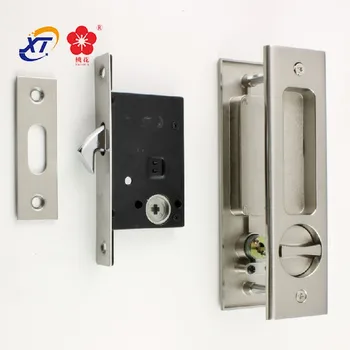 cerradura para puerta corrediza de madera