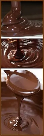 paste from chocolate machine