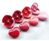 2019 best selling cute heart shaped empty makeup blush container lip balm container case with mirror and aluminum pan