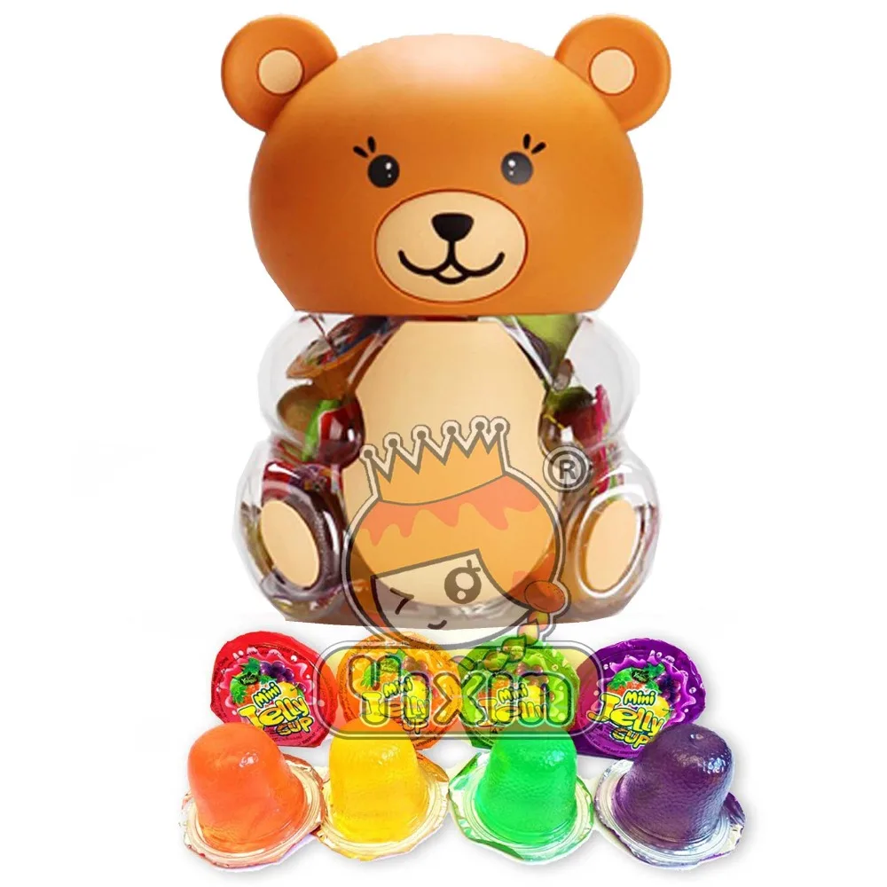 Bear Jar Assorted Mini Fruit Jelly - Buy Fruit Jelly,Mini Jelly,Mini ...