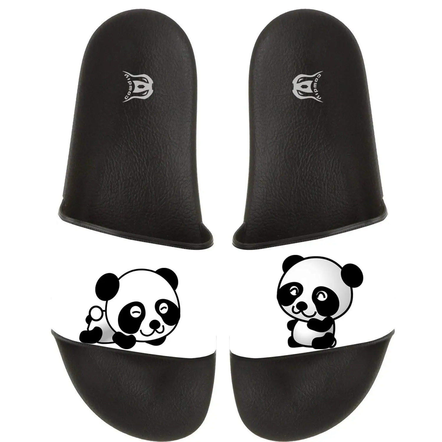 panda flip flops