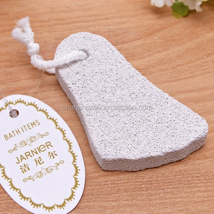 Foot Shaped White Pumice Stone Foot File Stone /pumice Stone Wholesale