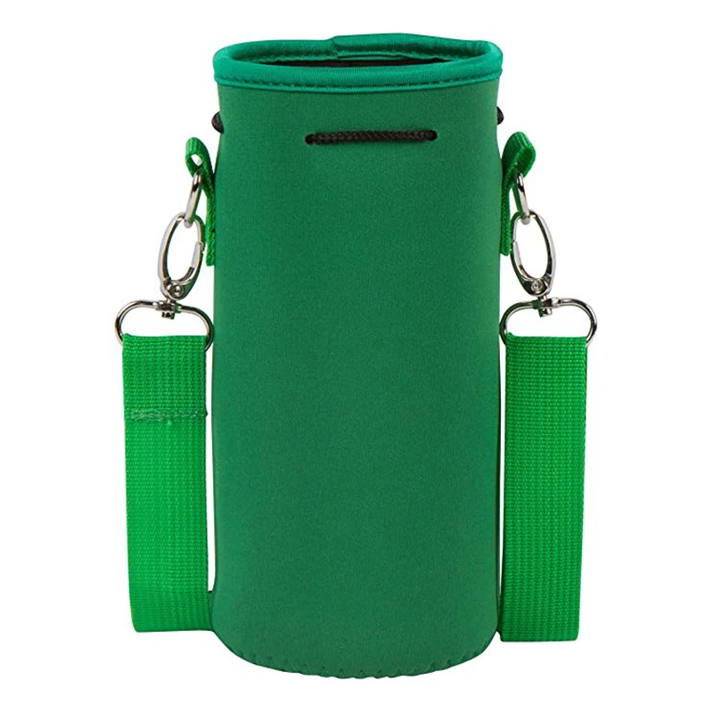 Custom Neoprene Water Bottle Carrier Bag Pouch Cover Insulated Water ...