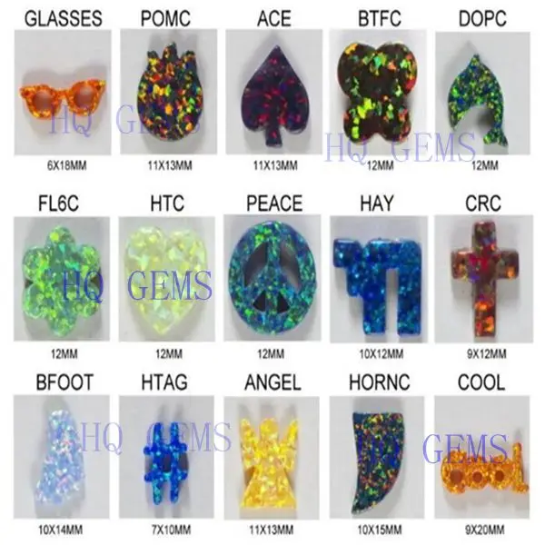 Synthetic Opal Shape Chart Buy Synthetic Opal Synthetic Opal Shape 