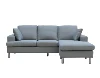 Cheap small sectional sofa set corner fabric L shape sofa