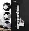 Massage Shower Body Jets With 4 Way Shower Diverter Water Temperature Changeable Column Panel Systems