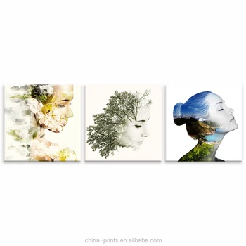 Nature And Beauty Art Photo Canvas Prints Girl Picture Canvas Wall Decor Simple Style Painting Home Decoration Buy Canvas Painting Canvas Wall