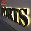 DK offer business stainless steel led backlit channel letters metal sign signboard