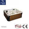 Ponfit massage spa jacuzy outdoor hot tub spa with jacuzzy function and mini LED light beautiful massage spas