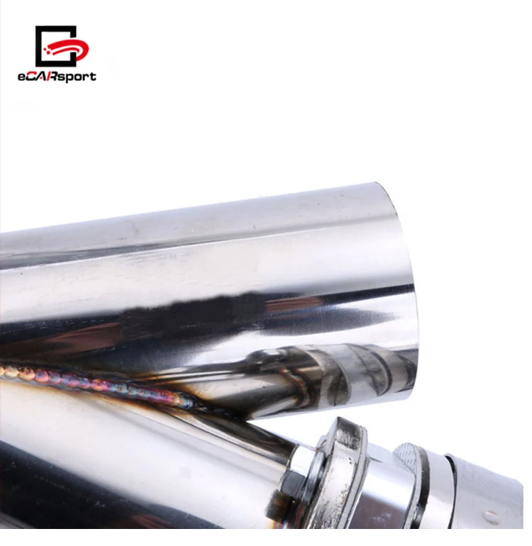 Ecarsport 3" Inch Exhaust System Electric Valve Exhaust Cutout Pipe Kit