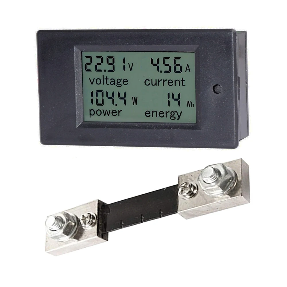 Dc 6.5100v 0100a Lcd Display Digital Current Voltage Power Energy