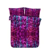 Pretty Purple and Pink Sequin effect 3d bedding set