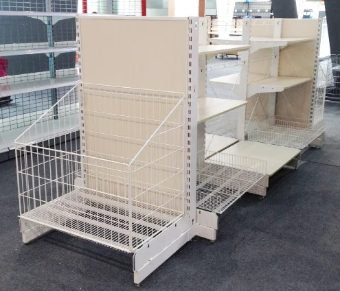 Mini Mart Racks Mini Mart Display Racks - Double-Sided, Adjustable Shelves
