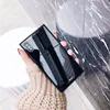 New fashion Colorful square Slim Tempered Glass Back Cover Phone Case For iPhone 6 7 8 X Mobile Phone Shell