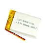 803040 Rechargeable battery 9V 1000mah power bank 3.7v 3.7wh lithium polymer battery 1000mah for bluetooth headset battery