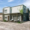 Prefabricated luxury villa , prefab villa house design ,prefab steel bungalow