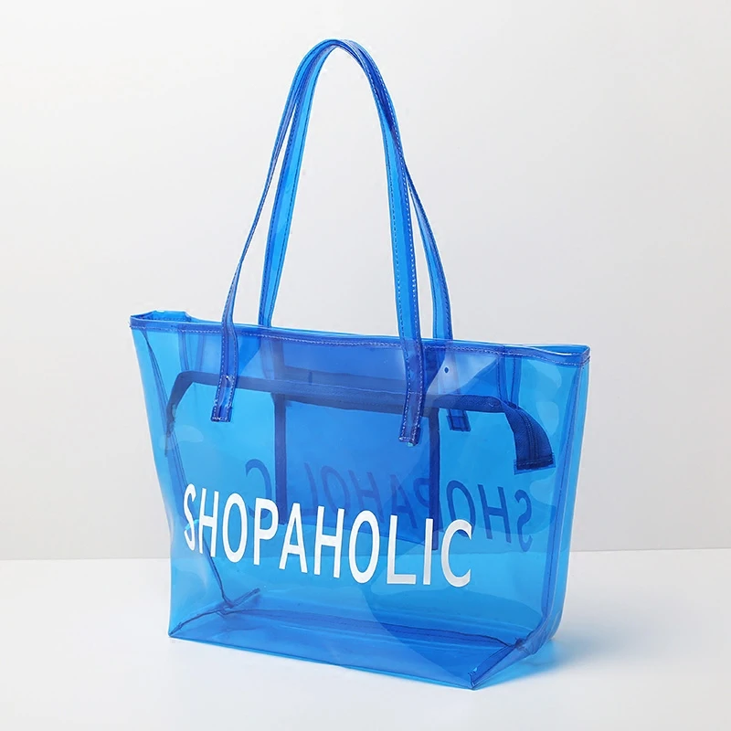 Promotion Bigd Handle Pvc Beach Bag With Custom Color And Logo For
